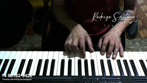 Ritmo de samba - Aula de teclado