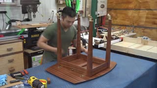 Drop Leaf Side Table _ DIY Woodworking Projects