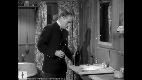 Charlie Chaplin - Monsieur Verdoux tries to poison one of his wives (Martha Raye)