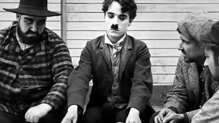 Charlie Chaplin Playing Game