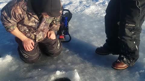 Ice Fishing Prank