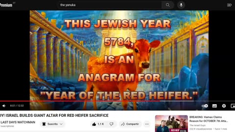 CONFIRMATION RED ALERT! 5784 IS The Year of The RED HEIFER SACRIFICE March 29-30 2024 & Third Temple