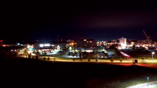Muskegon Mi. Night time lapse