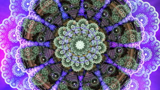 Fractal Mandala Audio Visual Guided Hypnotic-Meditation