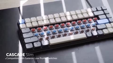 AZIO Cascade A Customizable 75% Mechanical Keyboard