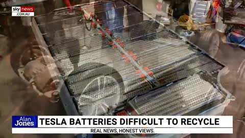 How do you recycle Tesla batteries? Politicians are silent this important aspect..