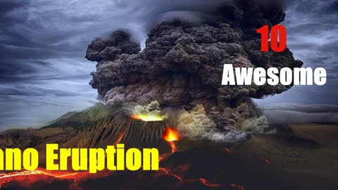 10 awsome volcanoic erruption, awsome collection, iceland volcano