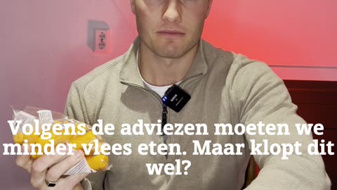 Volgens de adviezen moeten we minder vlees eten voor een gezonder lichaam. Klopt dit?