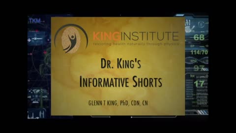 Dr. King's Informational Short #4