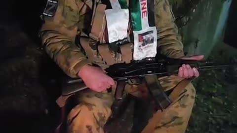 Palestinian volunteer in the ranks of the Russian Armed Forces