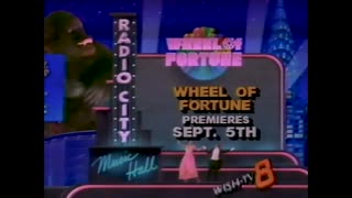 August 20, 1988 - WISH-TV 'Wheel of Fortune' Promo