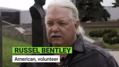 Russel Bentley, an American blogger, has collected over $100,000 for the people of Donbass, Ukraine