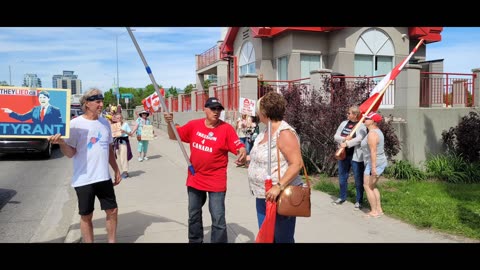 2024 06 01 Patriots Protest Port Credit- Mississauga, Ontario