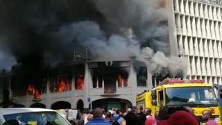 Grey Street Mosque fire