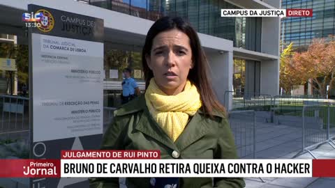 Bruno de Carvalho retira queixa contra Rui Pinto