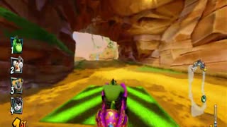 Green Fixed Rilla Roo Skin Gameplay - Crash Team Racing Nitro-Fueled