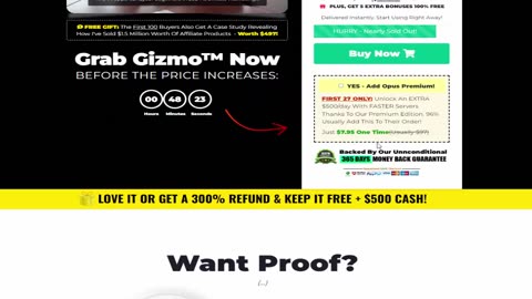 Gizmo Review - AutoBot Shares Affiliate Links To 200 FREE Traffic Sources