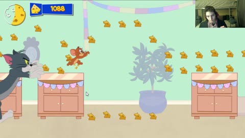Tom And Jerry Cheese Swipe Video Game Level 2 And Level 3 Walkthrough With Live Commentary