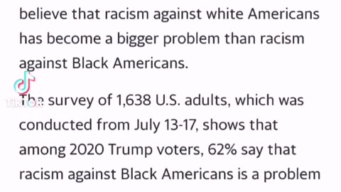 The Majority Of Trump Voters Believe Anti-White Racism Is A Bigger Problem Than Anti-Black Racism!