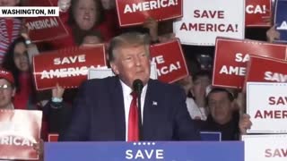 Trump Reminds Crowd What Must Always Come First