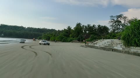 worlds largest driving beach in kerala|india|gods own contry