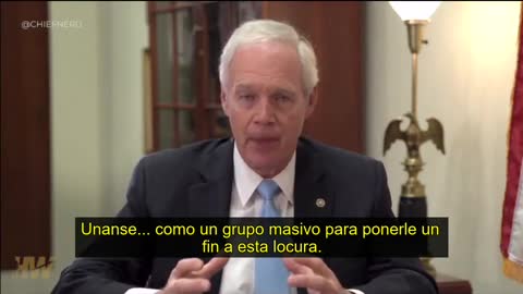 SENADOR DE USA RON JOHNSON PIDE A MÉDICOS QUE SE UNAN PARA ACABAR CON TODA LA FARSA.