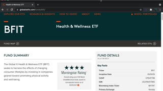 BFIT ETF Introduction (Health and Wellness)