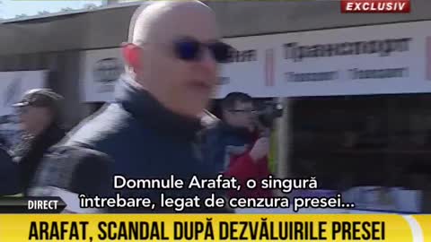 Târâtorul plandemie ARAFAT: „LUAȚI-L DE AICEA!