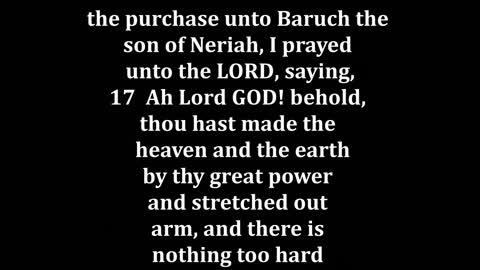 Jeremiah 32 King James version