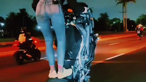 Unbelievable Stunts by Fearless Biker Girls!