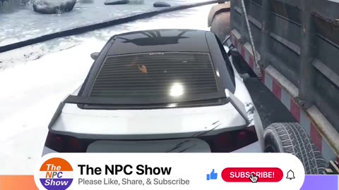 Popping Off An NPC In GTA Online Because He Didn't Check His Blind Spot