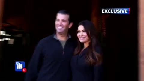 Donald Trump Jr and Kimberly Guilfoyle first ever joint TV interview with DailyMailTV