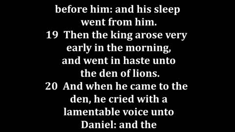 Daniel 6 King James version