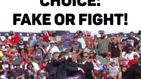America Choice Fake Or Right ... Donald Trump