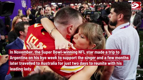 Travis Kelce Lands in Singapore to Support Taylor Swift.