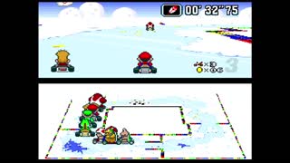 Super Mario Kart (snes) - Star Cup 100cc (Mario) No Commentary