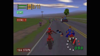 An Absolute Wreckfest of a 1st Place Finish - Road Rash 64 (Nintendo 64)