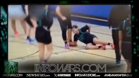 Bearded tranny basketball player injures three female opponents