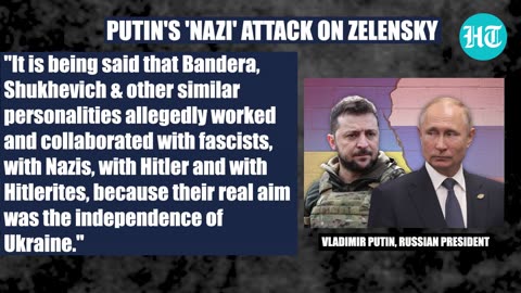 'You, U.S.-Backed Nazis...': Putin Threatens Zelensky Amid Russian Army's Big Attack On Ukraine