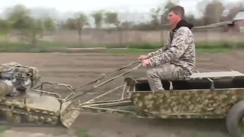 Russian Motorized sledges will be used in Ukraine war combat