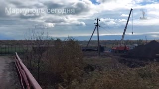 Construction of a new bridge Sartana - Talakovka.