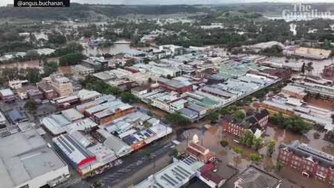 New South Wales floods_ drone footage shows scale of devastation in Lismore