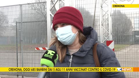 Cremona, oggi 685 bambini dai 5 agli 11 anni vaccinati contro il Covid-19