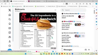 55 Ingredients in a Chick-Fil-A Sandwich Many chemicals