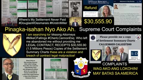 Cheri L. Cannon Esq Martindale - Mike C. Fallings OneNewsPage - Tully Rinckey PLLC Collection Department Peter Carley Where's The Refund Of $30, 555.90 Legal Malpractice Breach Of Contract August 2022 Supreme Court Complaints DCBAR - BBB - USA