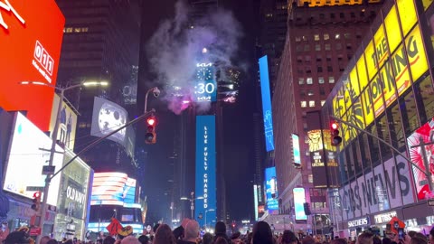###NYC Times Square New Years Eve 2023 Ball Drop Countdown Full