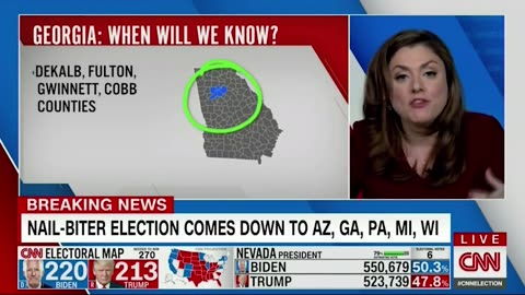 CNN on Election Night 2020