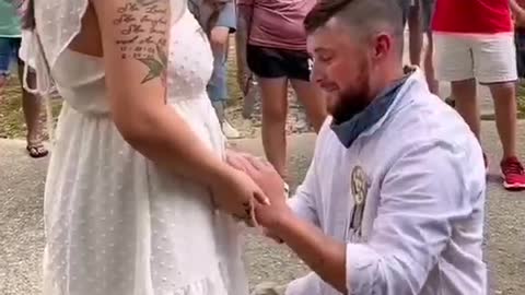 To marry him