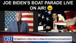 Joe Biden's Boat Parade LIVE on Air! JOE BIDEN IS A JOKE