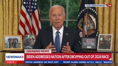 President Biden addresses nation: 'Best way forward is to pass the torch'